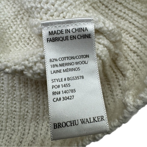 Brochu Walker Sasha Striped Vee Sweater - Picture 9 of 16
